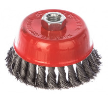 Корщетка-чашка (100 мм; М14; стальная проволока) FIT IT 39468