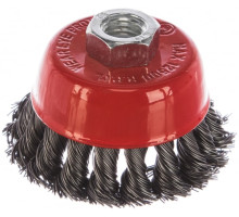 Корщетка-чашка (75 мм; М14; стальная проволока) FIT IT 39467