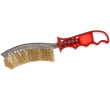 Корщетка с изогнутой пластиковой ручкой FIT IT вогнутая, тип С 38420