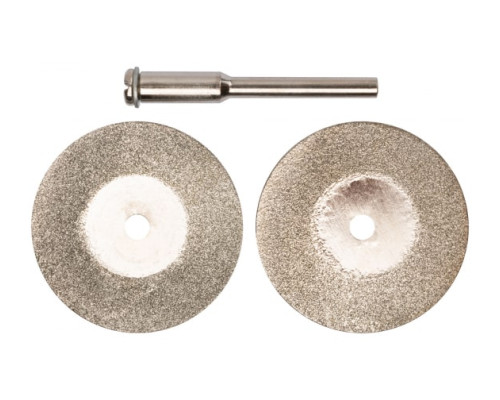 Круги с алмазным напылением (30 мм; 3 мм; 2 шт.) FIT 36931