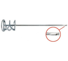 Миксер для строительных смесей оцинкованный (140х600 мм; SDS-PLUS) FIT 4268