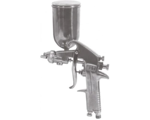Пневматический краскопульт FIT верхний металлический бачок, 300мл 81016