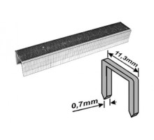 Скобы для степлера закаленные усиленные узкие (тип 53; 10 мм; 1000 шт.) FIT 31330