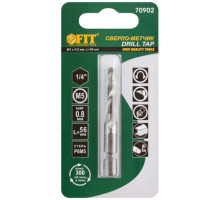Сверло-Метчик комбинированное метрическое (17х56 мм; М5х0.8 мм) FIT 70902