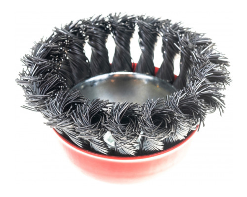 Корщетка-чашка (75 мм; М14; стальная проволока) FIT IT 39467 Корщетка-чашка (75 мм; М14; стальная проволока) FIT IT 39467