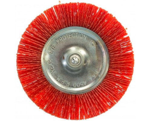 Корщетка-колесо (100 мм; нейлон) для дрелей FIT IT 38610