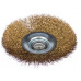 Корщетка-колесо с наклоном (125 мм; М14) для УШМ FIT IT 39052