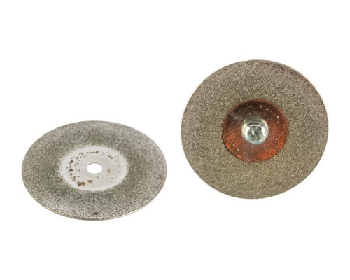 Круги с алмазным напылением (30 мм; 3 мм; 2 шт.) FIT 36931