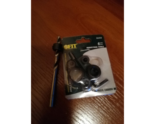 Стопперы для сверел 6 шт. FIT IT 36433