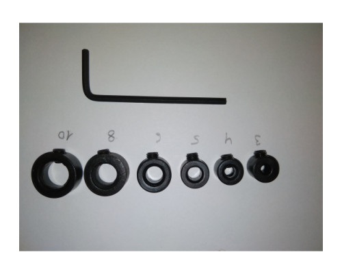 Стопперы для сверел 6 шт. FIT IT 36433