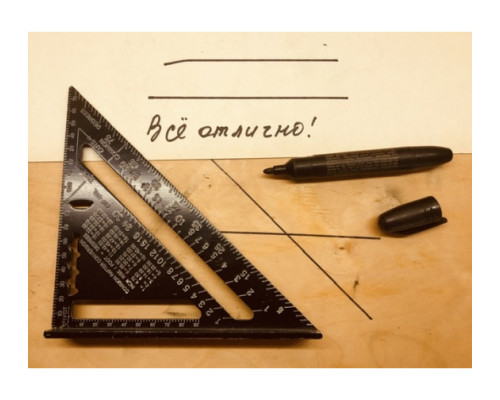 Строительный маркер FIT черный 04335 Строительный маркер FIT черный 04335