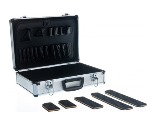 Ящик-чемодан алюминиевый для инструмента (430х310х130 мм) FIT 65620