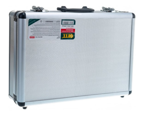 Ящик-чемодан алюминиевый для инструмента (430х310х130 мм) FIT 65620