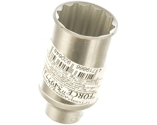 Головка длинная 12-гранная (32 мм; 1/2'') FORCE 5497732 Головка длинная 12-гранная (32 мм; 1/2'') FORCE 5497732