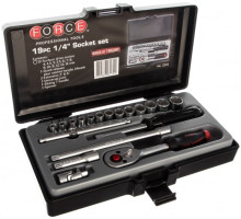 Набор 6-ти гранных головок и инструмента FORCE 2203