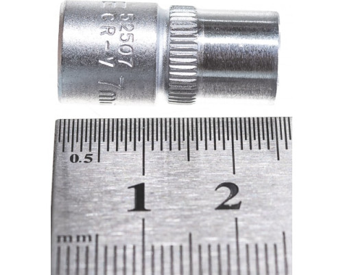 Головка 6-гранная (7 мм; 1/4'') FORCE 52507 Головка 6-гранная (7 мм; 1/4'') FORCE 52507