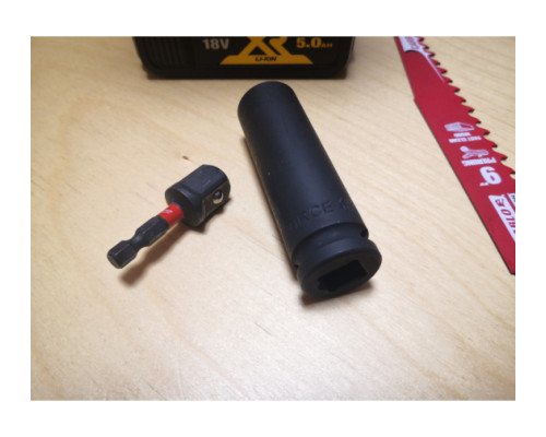 Головка шестигранная 1/2" 17 мм FORCE 4458517 Головка шестигранная 1/2" 17 мм FORCE 4458517