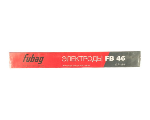 Электрод сварочный с рутилово-целлюлозным покрытием FB 46 (0.9 кг; 4 мм) FUBAG 38857 Электрод сварочный с рутилово-целлюлозным покрытием FB 46 (0.9 кг; 4 мм) FUBAG 38857