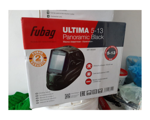Маска сварщика FUBAG Хамелеон ULTIMA 5-13 PANORAMIC BLACK 992500 Маска сварщика FUBAG Хамелеон ULTIMA 5-13 PANORAMIC BLACK 992500