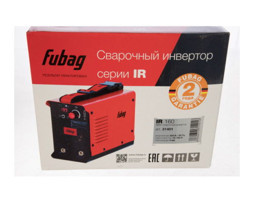 Сварочный инвертор FUBAG IR 160 Сварочный инвертор FUBAG IR 160
