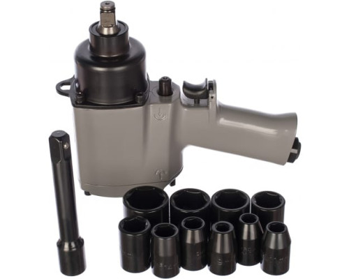 Ударный пневмогайковерт FUBAG IW720 + набор головок 100193