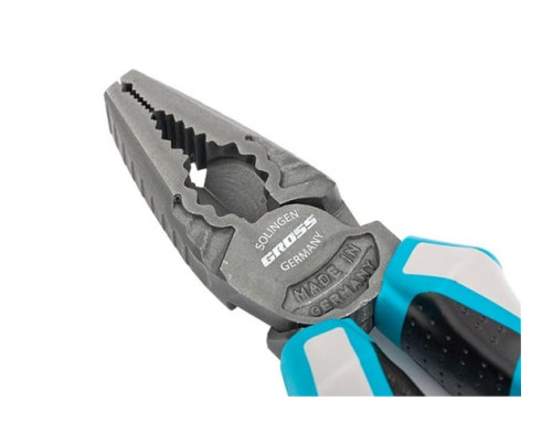 Комбинированные плоскогубцы GROSS 180 мм, трехкомпонентные рукоятки 16973