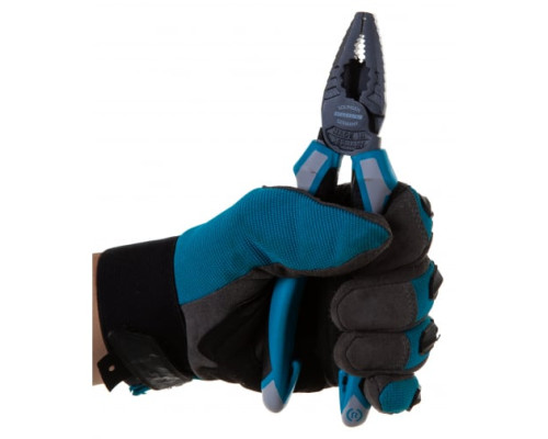 Комбинированные плоскогубцы GROSS 180 мм, трехкомпонентные рукоятки 16973