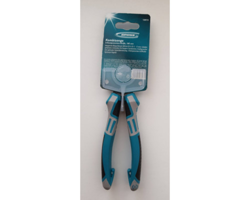 Комбинированные плоскогубцы GROSS 180 мм, трехкомпонентные рукоятки 16973