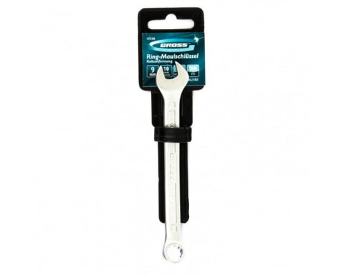 Комбинированный ключ GROSS 9 мм 15128