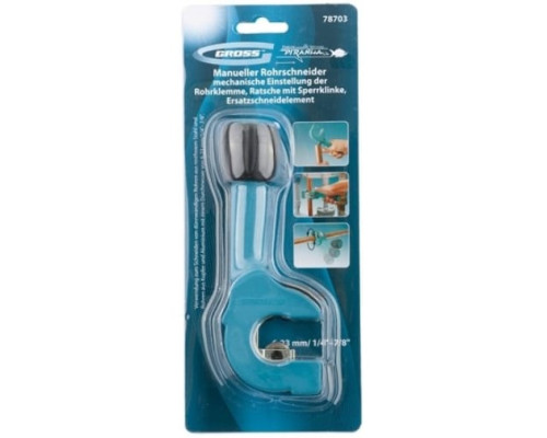 Ладонный труборез GROSS PIRANHA 6-23 мм 78703