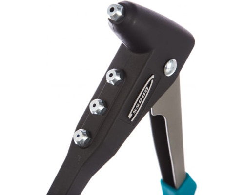 Литой заклёпочник 2,4-4,8 мм GROSS 40401