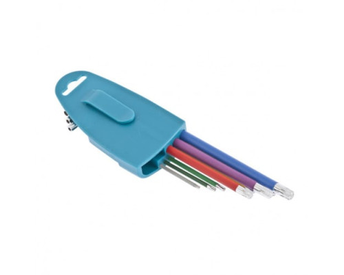Набор экстра-длинных имбусовых ключей с магнитом TORX-TT GROSS 9 шт. 16402 Набор экстра-длинных имбусовых ключей с магнитом TORX-TT GROSS 9 шт. 16402