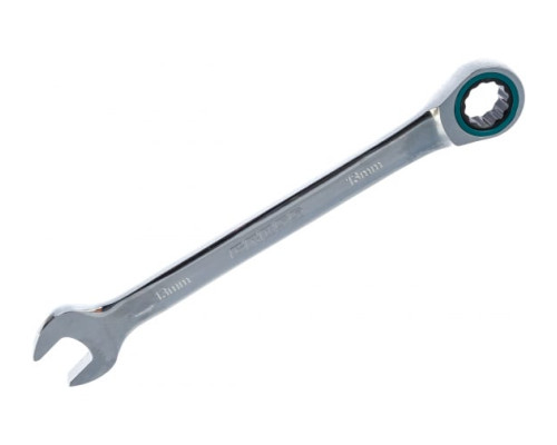 Набор комбинированных ключей с трещоткой 8-19 мм GROSS 14890