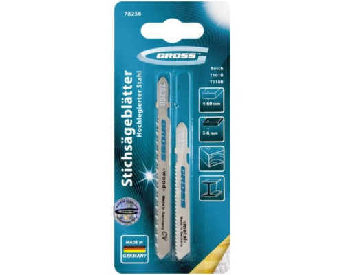 Набор полотен для электролобзика универсальный, 2 шт. GROSS 78256