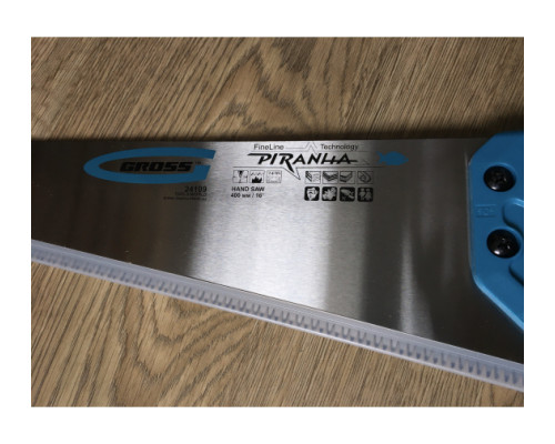 Ножовка по дереву 400 мм GROSS PIRANHA 24109