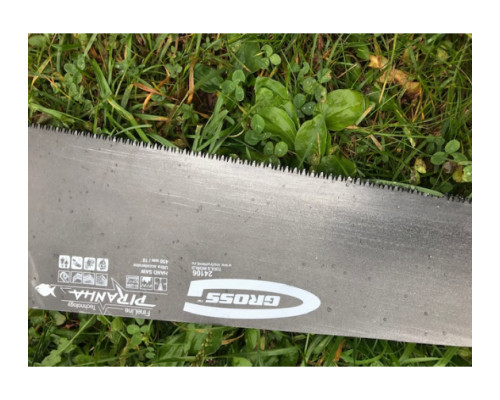 Ножовка по дереву 450 мм GROSS PIRANHA 24106