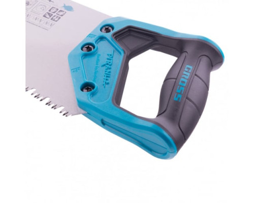 Ножовка по дереву 550 мм GROSS PIRANHA 24119