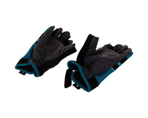 Перчатки комбинированные облегченные с открытыми пальцами (M) GROSS 90315