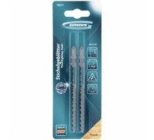 Полотна для электролобзика по дереву (2 шт.) GROSS 78271