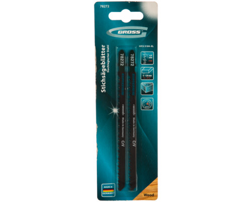 Полотна для электролобзика по дереву (2 шт.) GROSS 78272