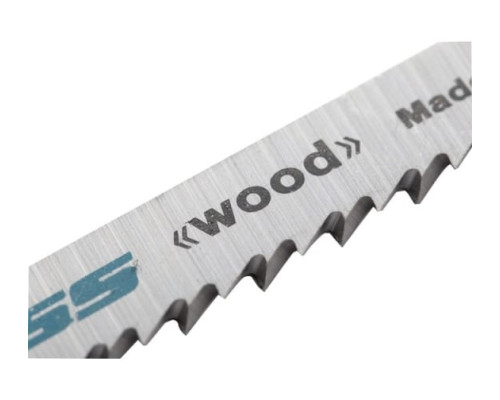 Полотна для электролобзика по дереву, 100х75 мм, шаг 2.5 мм 2 шт. GROSS 78260