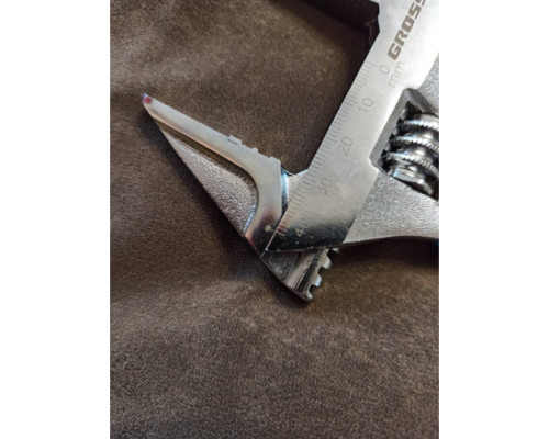 Разводной ключ 160мм, CrV, укороченная ручка GROSS 15566