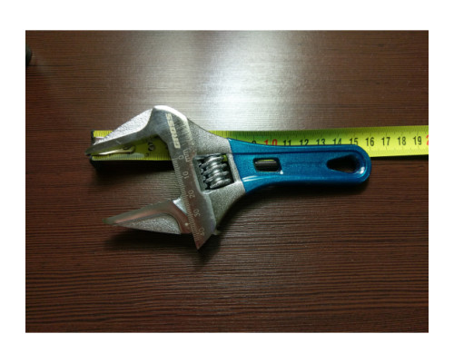 Разводной ключ 160мм, CrV, укороченная ручка GROSS 15566