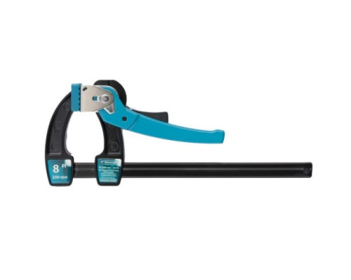 Реечная быстрозажимная струбцина, металлический корпус,рычажный храповый механизм, 8"/200 мм GROSS 20719