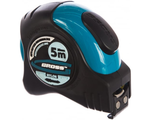 Рулетка 5 м x 25 мм GROSS Schlagfest 31113
