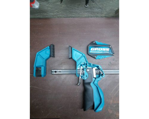 Струбцина реечная, быстрозажимная 150 мм GROSS 20700