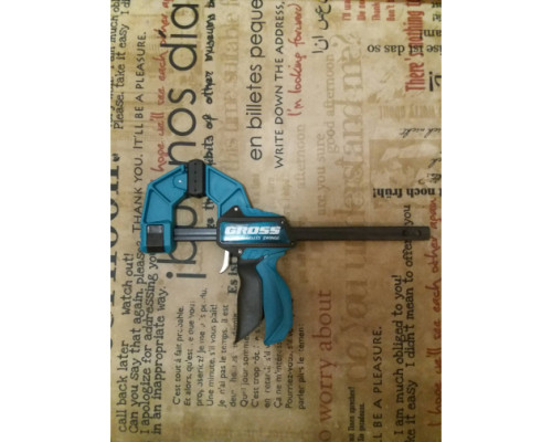 Струбцина реечная, быстрозажимная 150 мм GROSS 20700