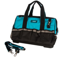 Сумка для инструмента GROSS Handwerker, 42 кармана, пластик, дно, наплечный ремень 90273