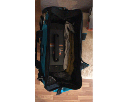 Сумка для инструмента GROSS Handwerker, 42 кармана, пластик, дно, наплечный ремень 90273