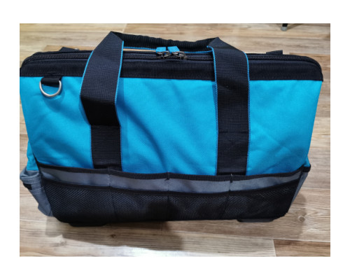 Сумка для инструмента GROSS Handwerker, 42 кармана, пластик, дно, наплечный ремень 90273